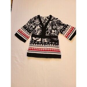 Venezia Top Blouse Shirt Women Size 14/16   Cotton Summer Lightweight